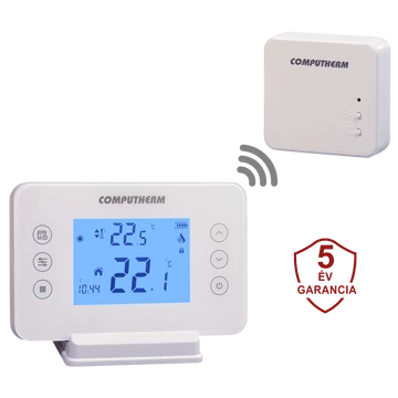 Computherm T70RF Vezetek nélküli (rádiófrekvenciás), programozható szobatermosztát