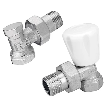 Ferro sarok radiátorszelep készlet 1/2"