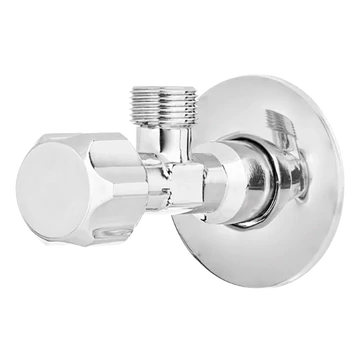Invena sarokszelep fém kezelőkarral 1/2"×3/8"