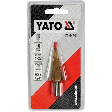 Yato lépcsős fúró (4-22mm)