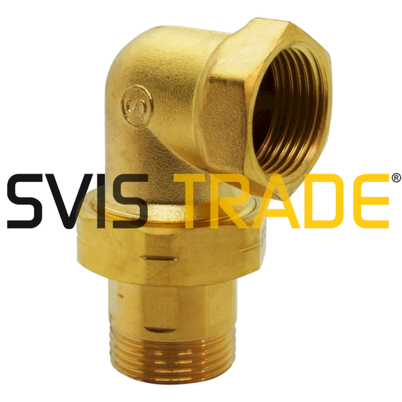 Svis sárgaréz sarok radiátor hollander 1/2"