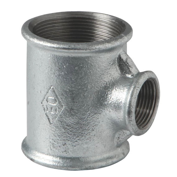 Atusa horganyzott T-idom 3/4" - 1/2" - 3/4"