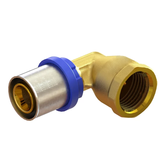 Dunaterm Multipress ötrétegű pressz könyök idom 16-1/2″ BM