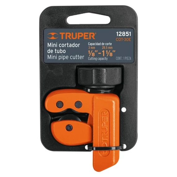 TRUPER COT-30E Mini rézcsővágó, 3 - 29 mm