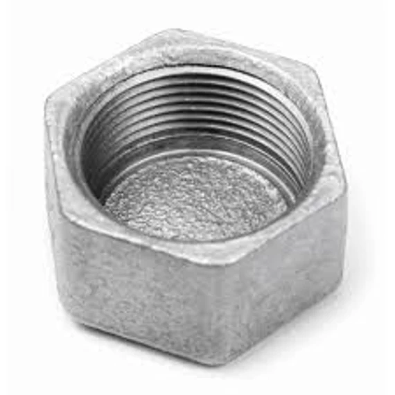 Gebo Platinum zárókupak (horganyzott) 1" BM