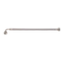 Kép 2/2 - Invena acélborítású flexibilis bekötőcső vízre 1/2" x 1/2" 90°-os könyökkel BB (40 cm)